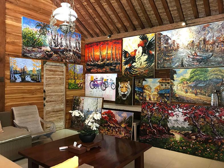 Joglo Villa Bali Penatih Екстериор снимка